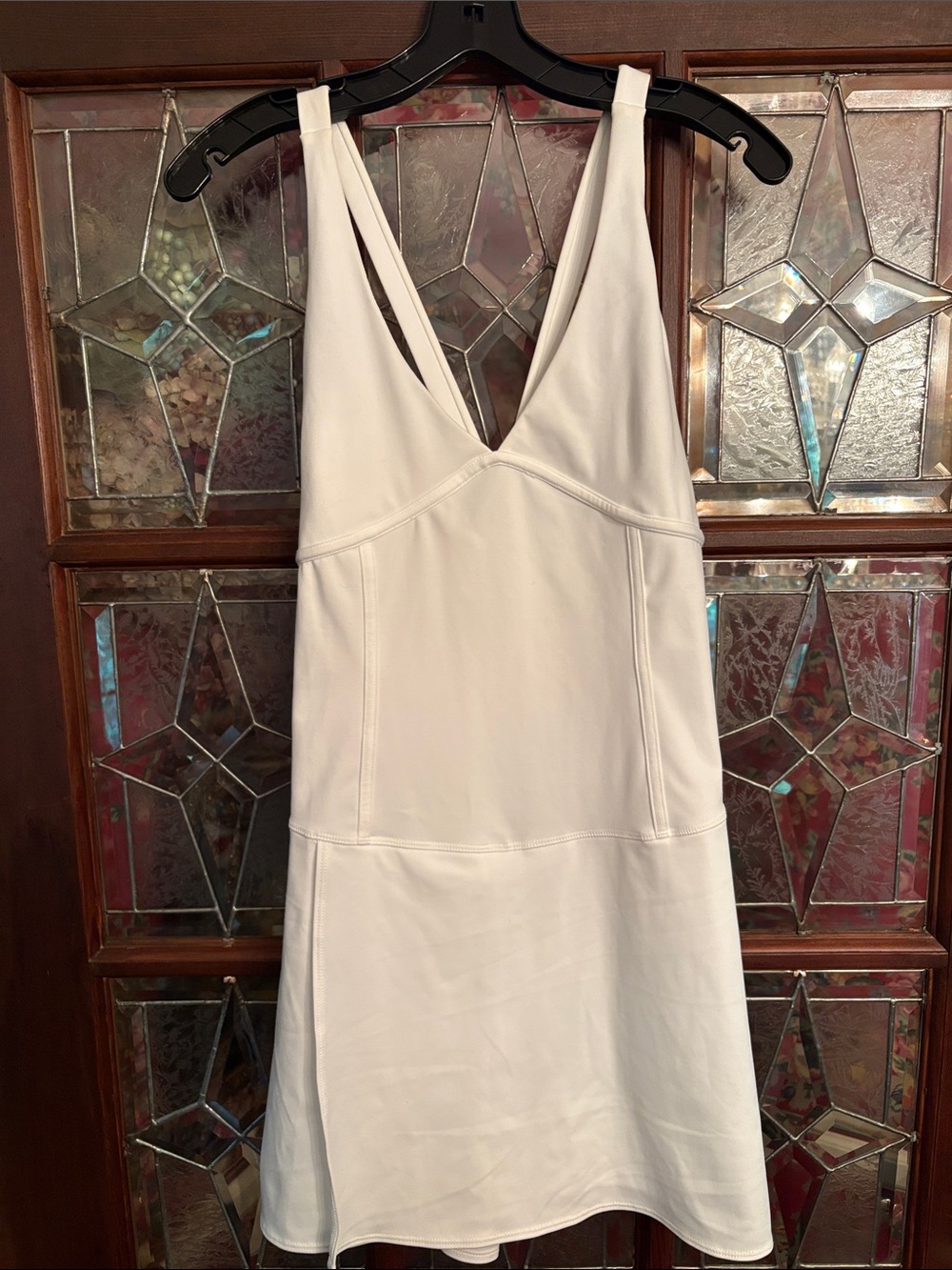 Free People White drop shot Dress
